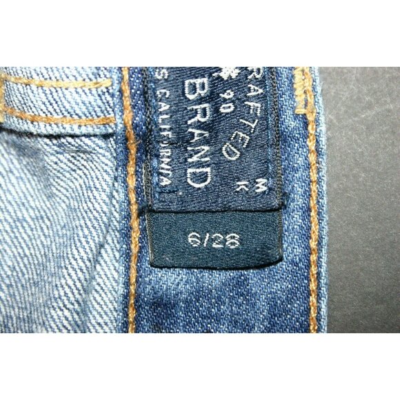 Lucky Brand jeans womens 6 Sienna Cigarette distressed 33 x 25 blue - Picture 9 of 11